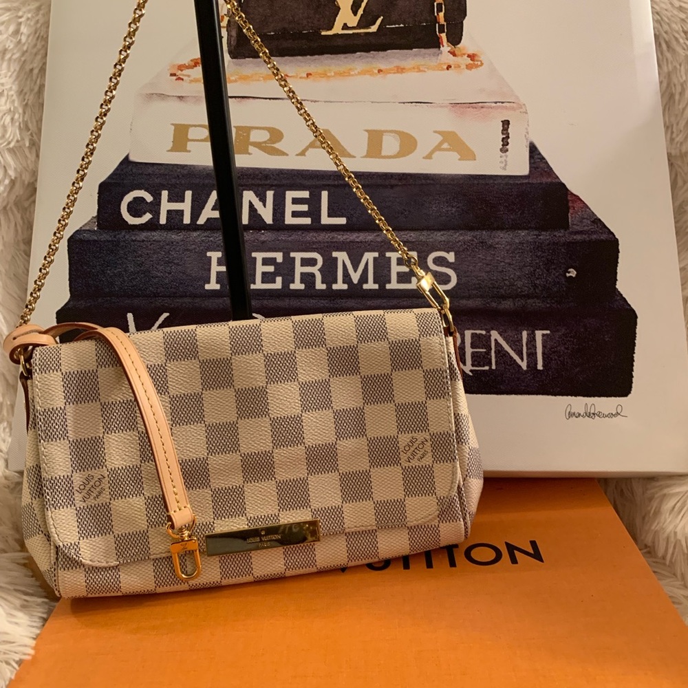 Damier Azur Favorite Pm Condition Date Code: Fl11… - image 1